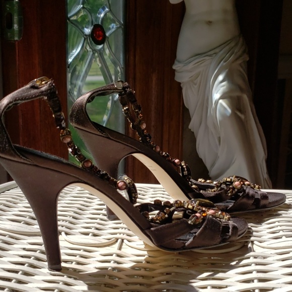 Jeweled Heels size 6 - Picture 7 of 8